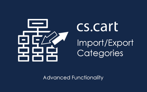 CS-Cart Import/Export Categories